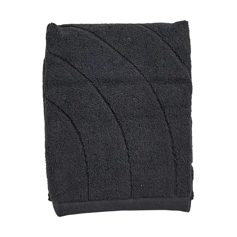 Time towel 50x70 cm, Svart Special Discount