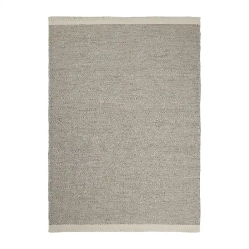Handmade Frode wool rug 140x200 cm, Natural