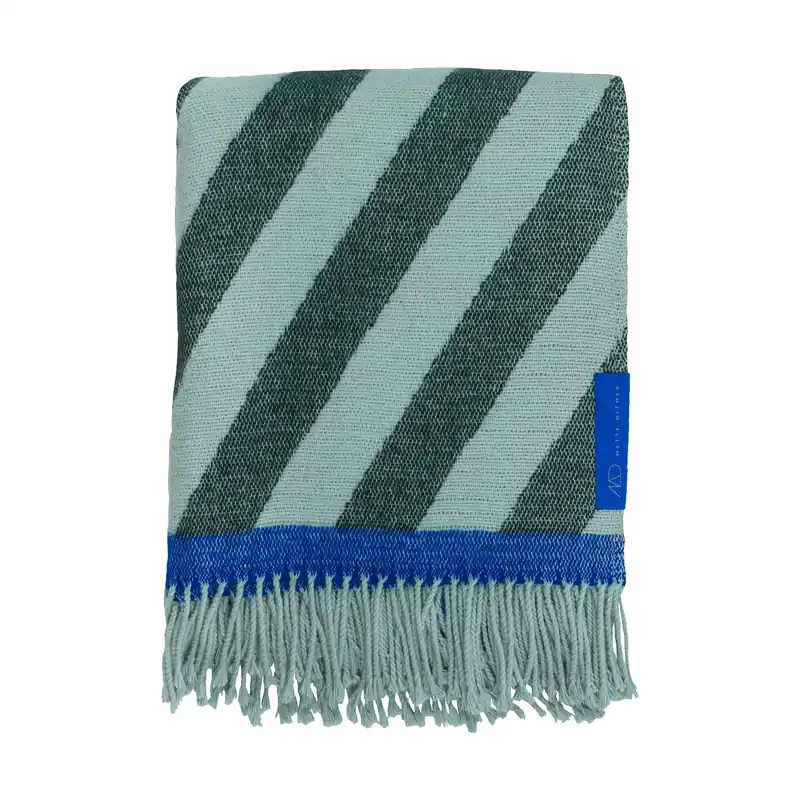 Trending Retro throw 125x170 cm, Cobalt
