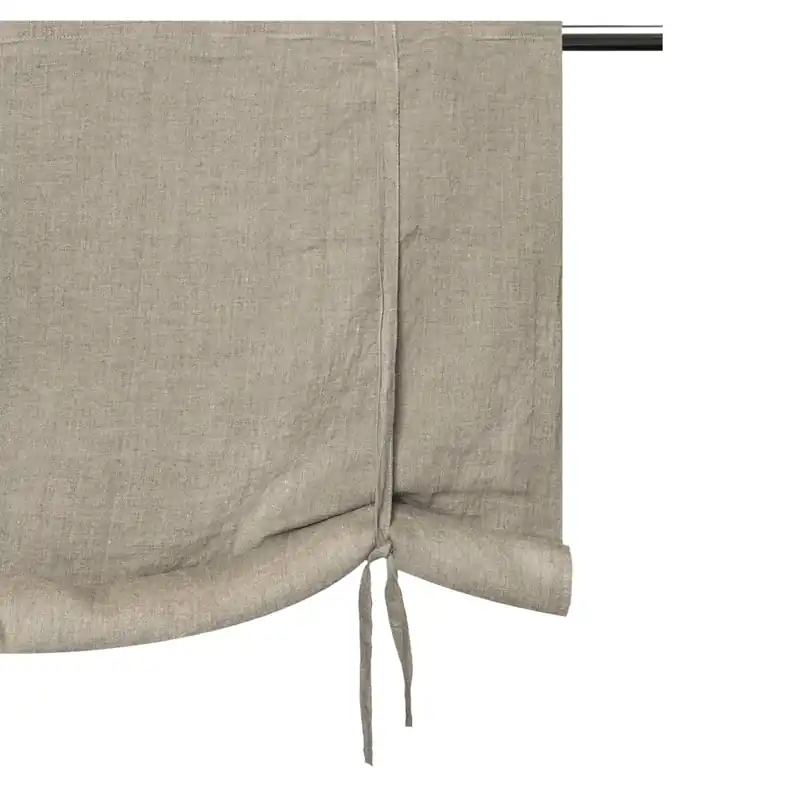 Sunshine 18th century curtain with channel natural, 130x120 cm Direct From Factory