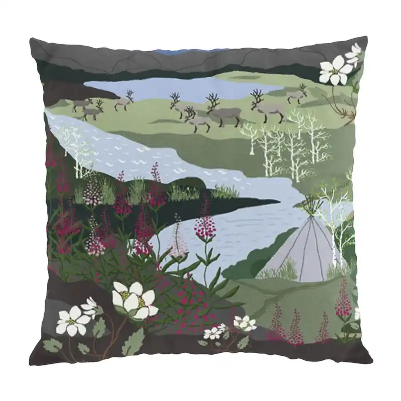 Fjällvandring cushion cover 47x47 cm, Beige New Arrival