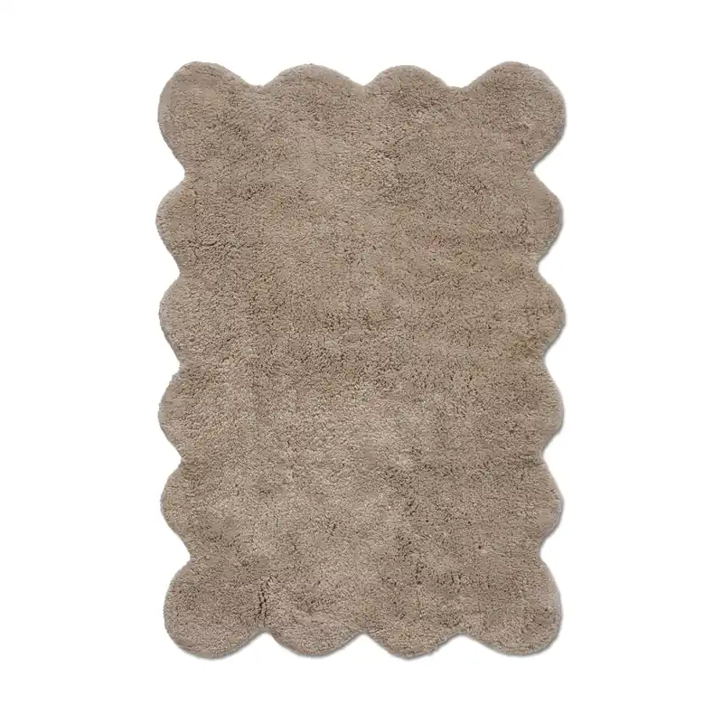 Fast Shipping Clam bathroom mat 60x90 cm, Beige