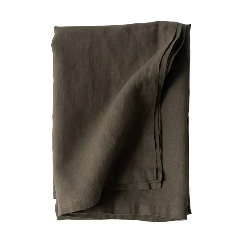 Latest Tell Me More tablecloth 145x270 cm, Warm grey