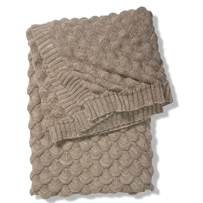 Free Delivery Gems throw 130x170 cm, white