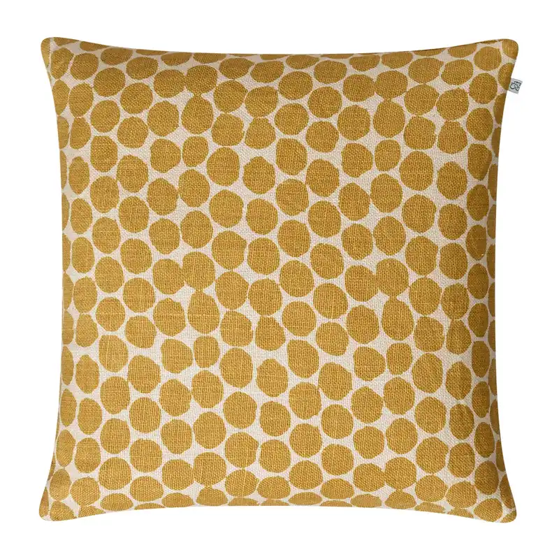 Dot Ari cushion cover 50x50 cm, spicy yellow Time-Limited