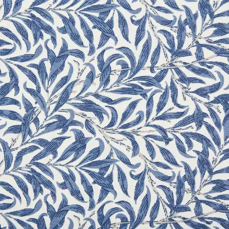 Ramas fabric, Blue-white While Supplies Last