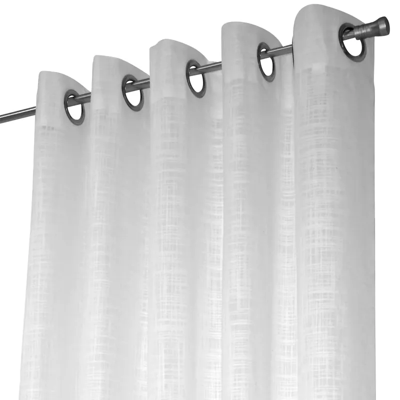 Place Order Norrsken curtain with eyelets, white