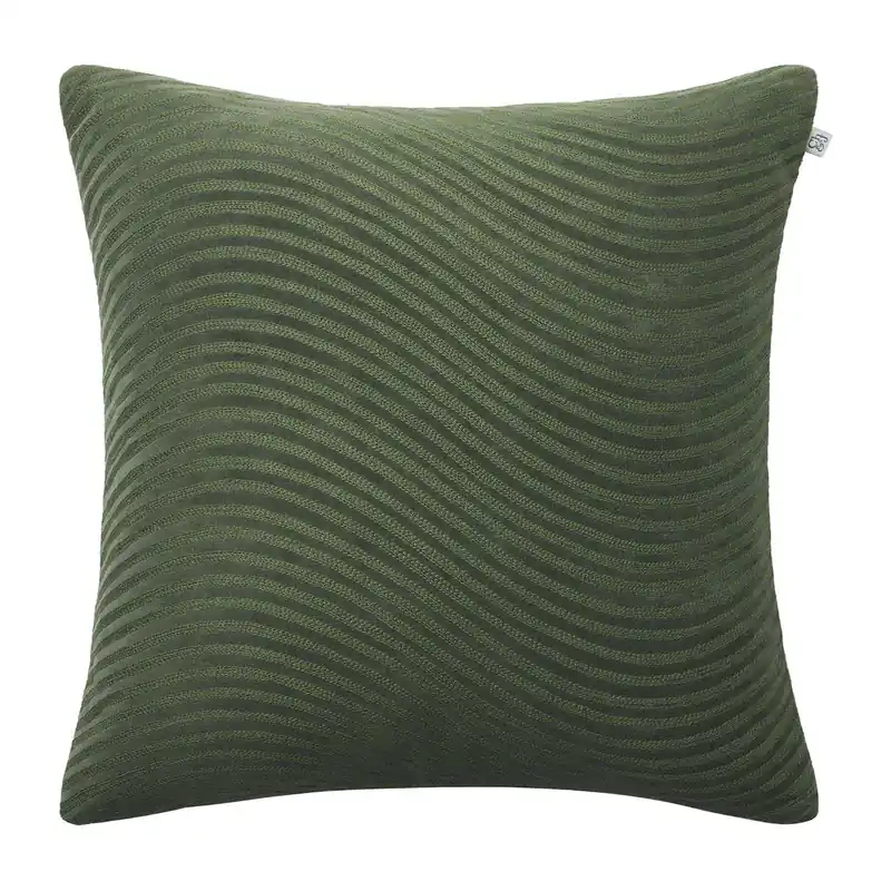 Buy Direct Kunal cushion cover 50x50 cm, Forest green