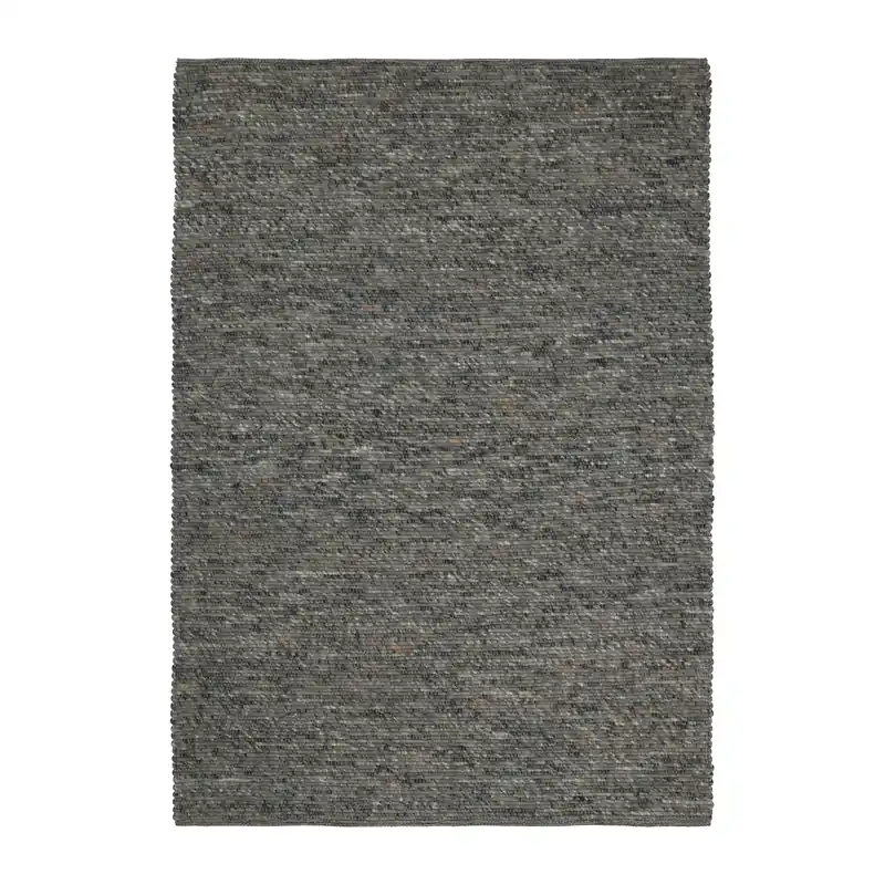 Secure Checkout Agner wool carpet, Charcoal. 200x300 cm