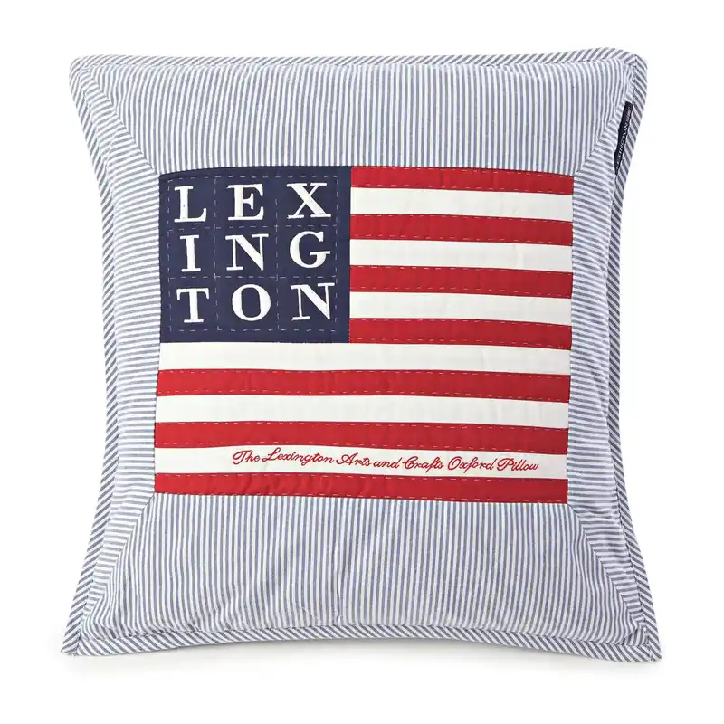 Icons Arts & Crafts cushion cover 50x50 cm, blue-white Wholesale