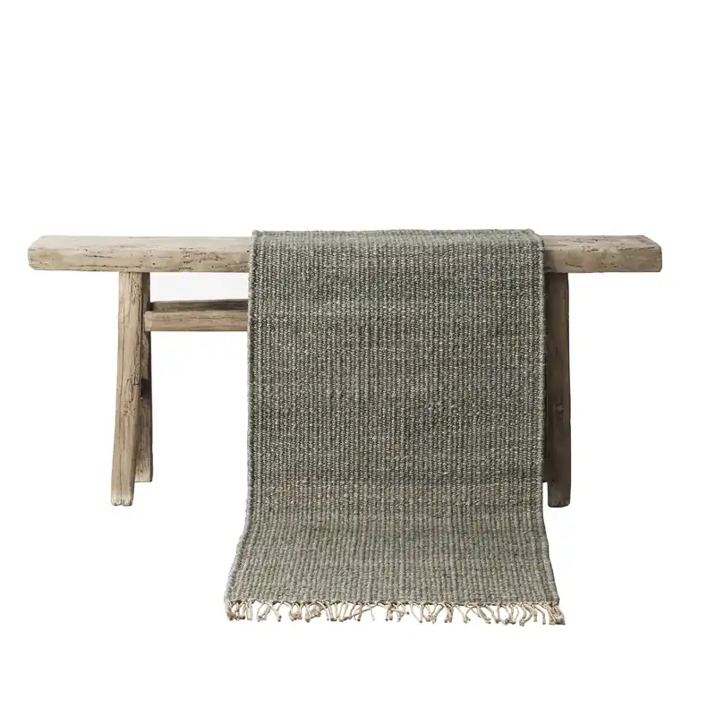 Last Chance Hemp rug grey, 80x150 cm