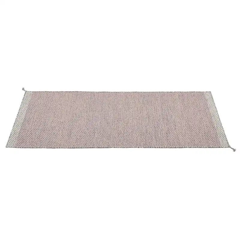 Ply wool rug 80x200 cm, pink Must Have