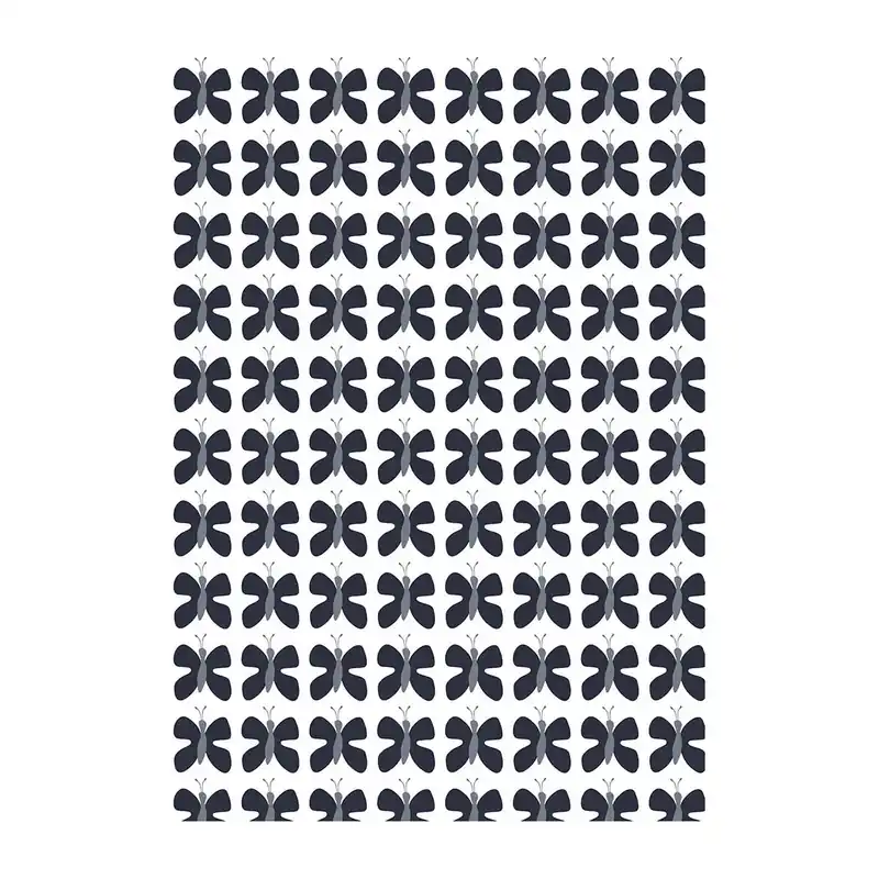 Fjäril Mini oilcloth, Blue Bargain