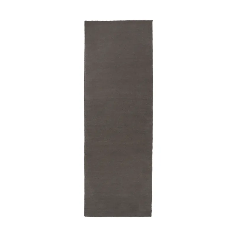 Limited Time Balance wool rug natural grey, 80x240 cm