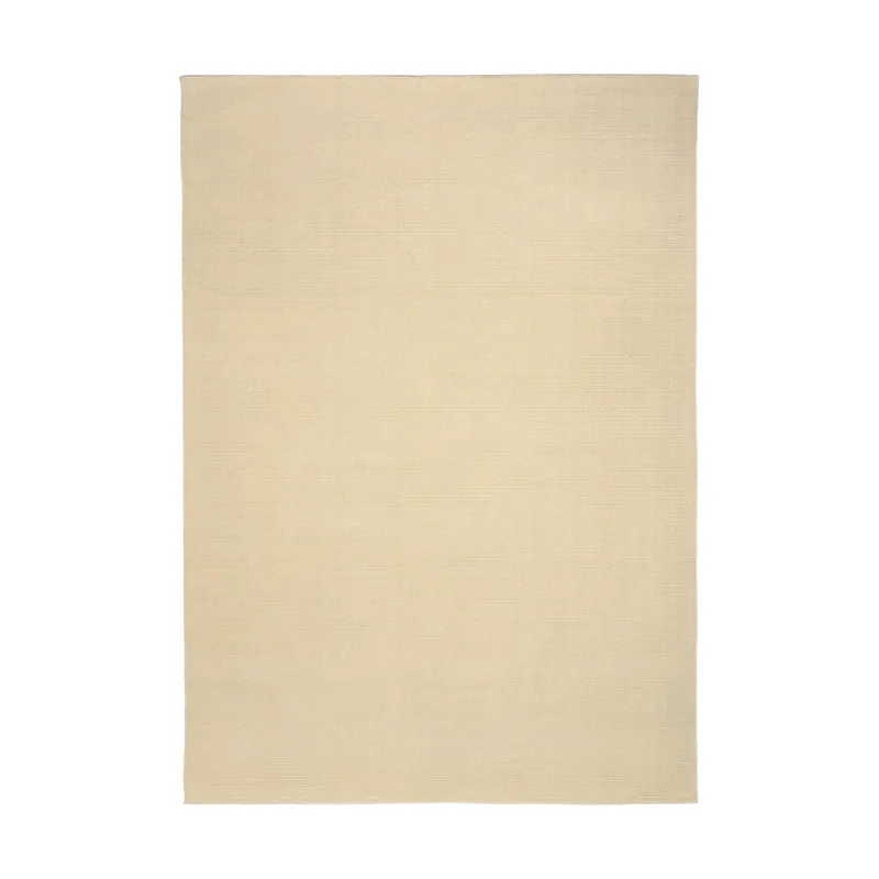 Terrain wool rug natural white, 80x240 cm Last Chance