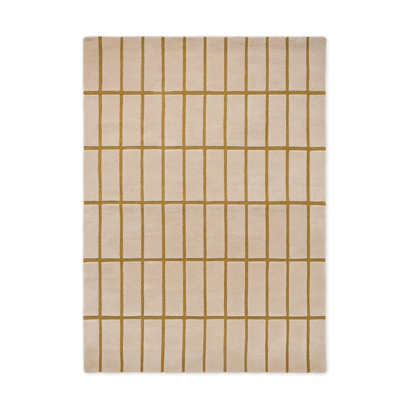 Special Offer Tiiliskivi wool rug, Bronze yellow, 200x280 cm