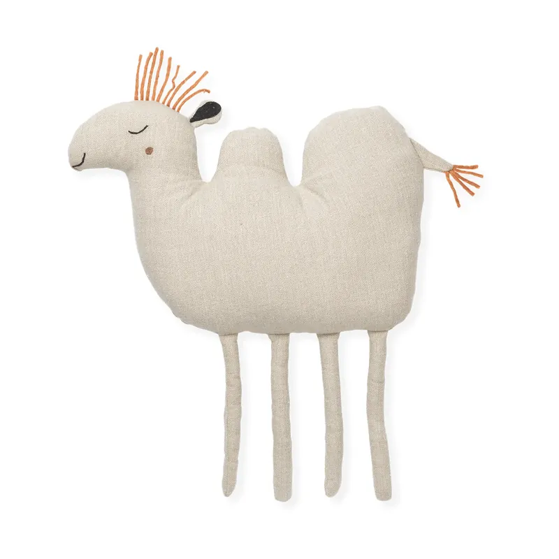 Seasonal Sale Camel cushion 47x51 cm, Natural