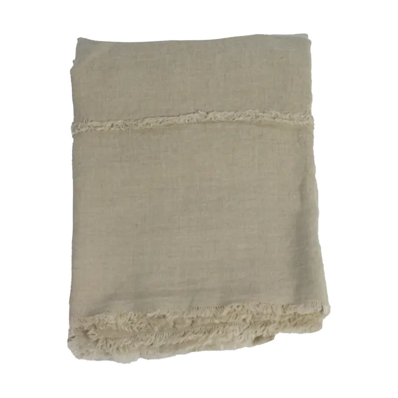 Monique linen tablecloth 150x300, Beige Certified