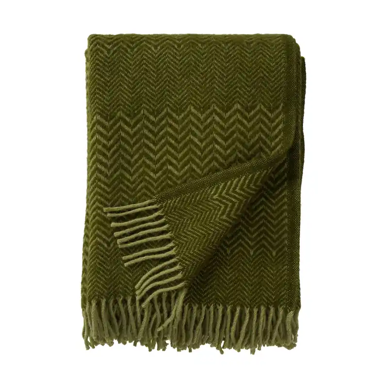 Fast Shipping Zigzag wool throw 130x200 cm, Heather