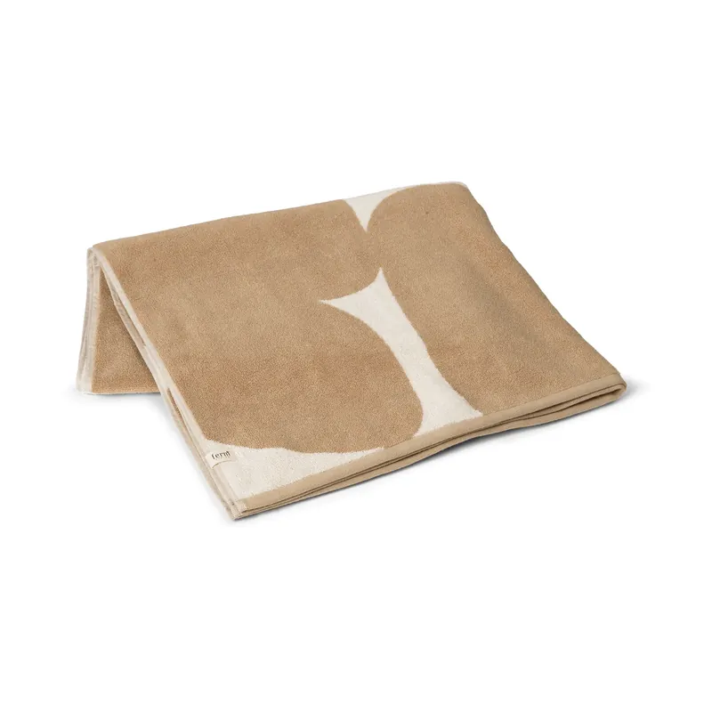 Premium Ebb bath towel 100x150 cm, Sand, off-white