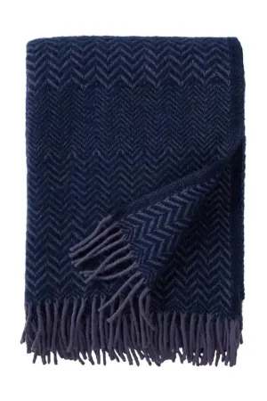 Zigzag wool throw 130x200 cm, Heather Limited Offer