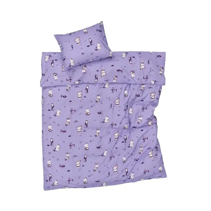 Moomin bed set 150x210 cm, Flower Garden Best Choice