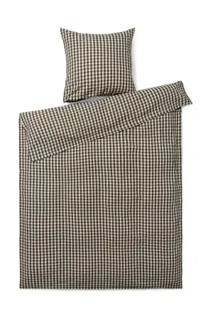 Bæk&Bølge bed set 150x210 cm, Dark blue-white One Day Deal