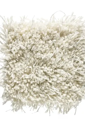 Next Day Delivery Moss rug round Ø240 cm, White