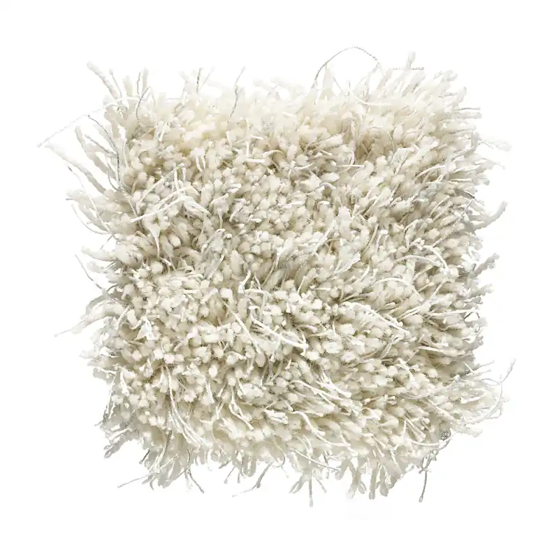 Next Day Delivery Moss rug round Ø240 cm, White