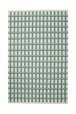 Mysore wool carpet 180x270 cm, Off white-heaven blue One Day Deal