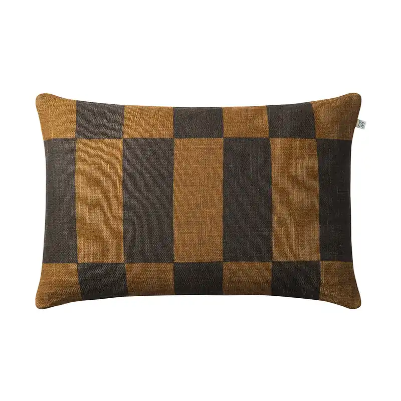 Samar cushion cover 40x60 cm, Dark brown-taupe Buy Today