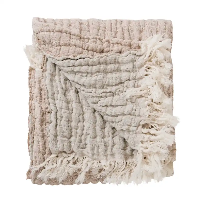 Original Lin Mellow blanket 110x110 cm, Kale