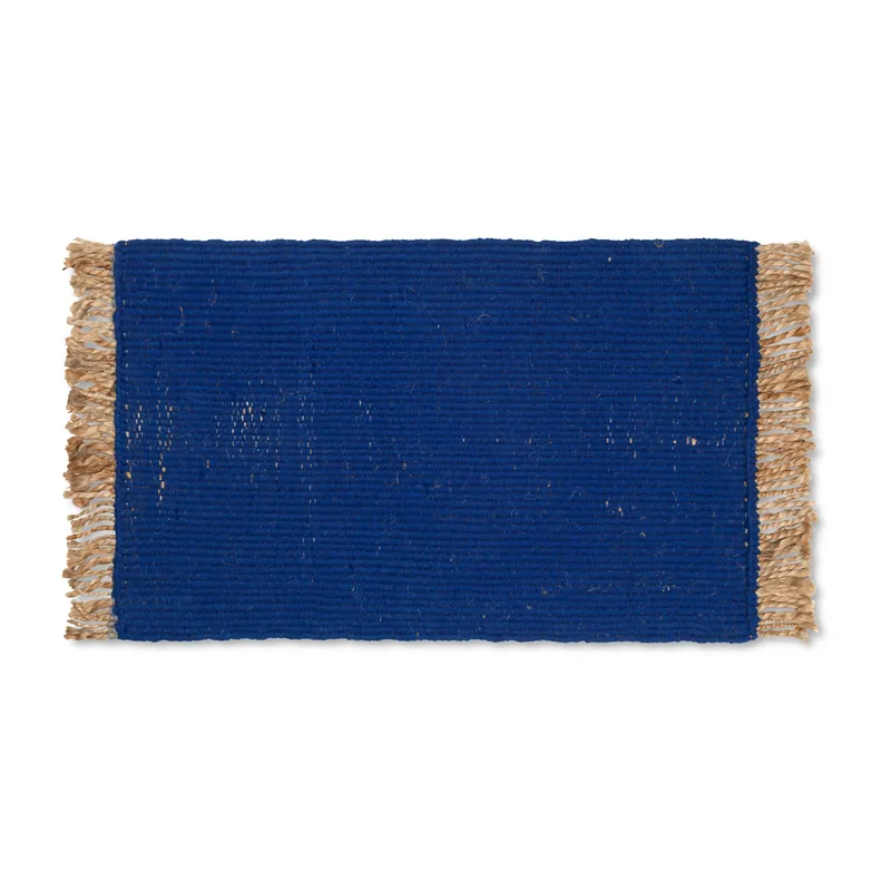 Blid door mat 80x50 cm, Blue Luxury