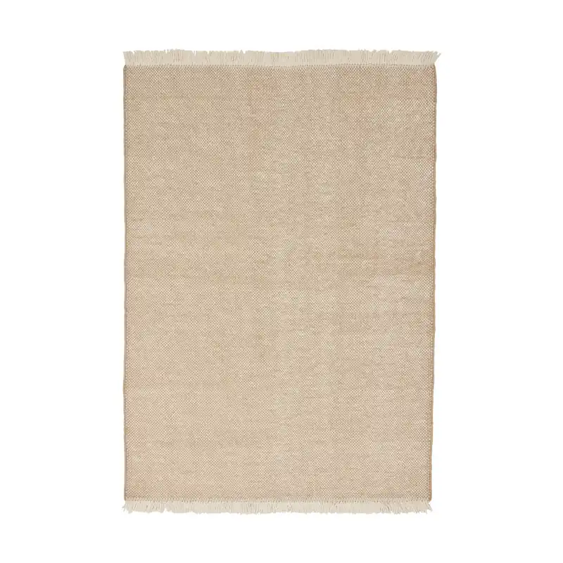 Exclusive Nelson wool rug, Beige-Offwhite, 170x240 cm
