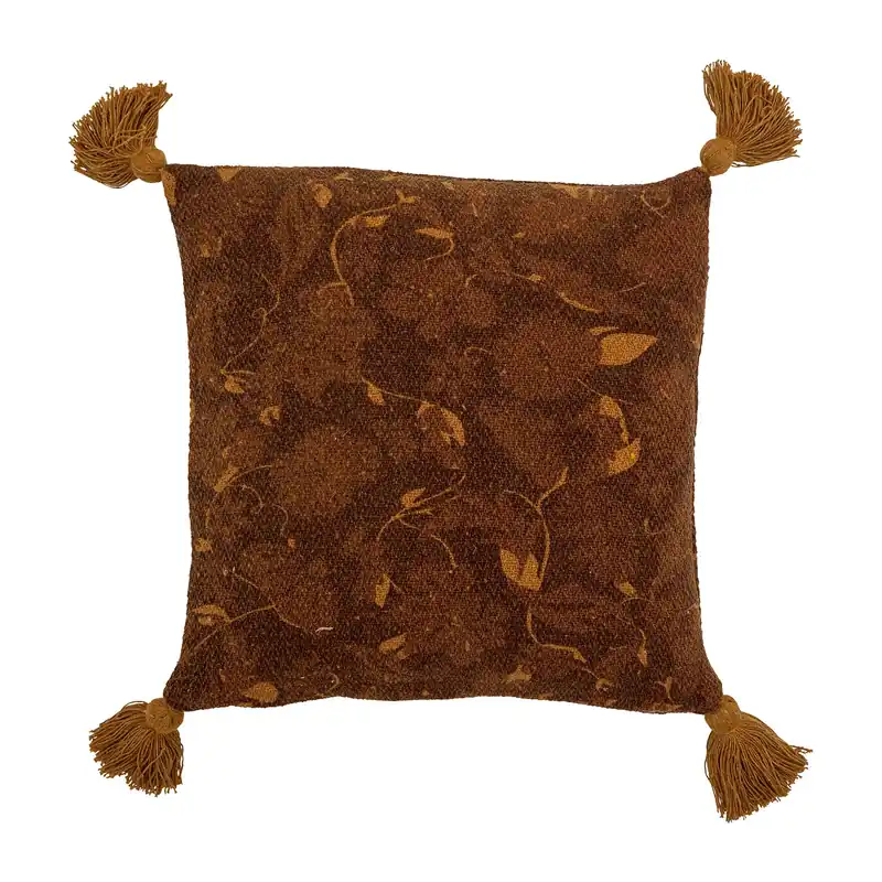 Final Sale Ganja cushion 45x45 cm, Brown