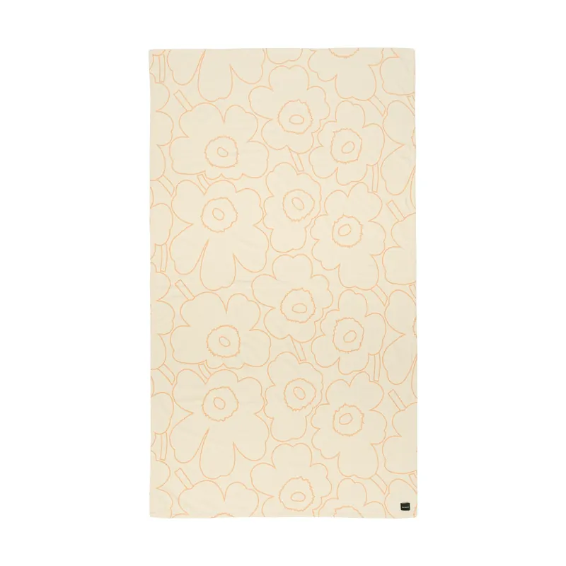 Piirto Unikko bedspread 160x260 cm, Beige Handmade