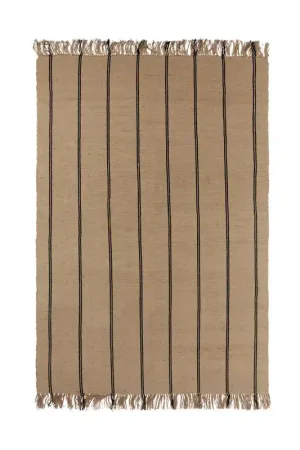 Yuki rug, Black-natural, 140x200 cm Limited Time