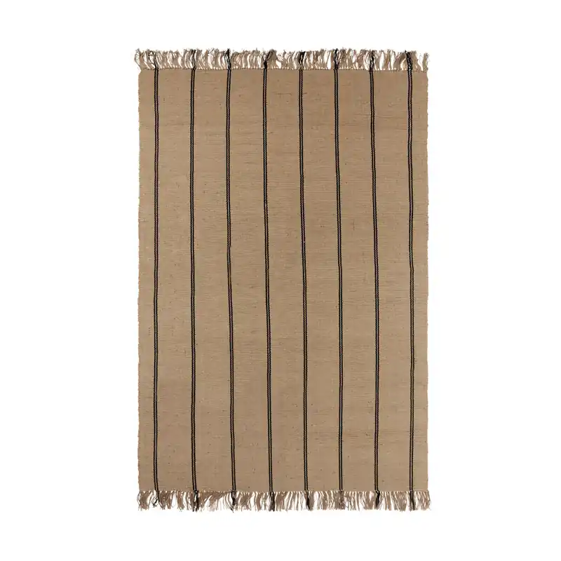 Yuki rug, Black-natural, 140x200 cm Limited Time
