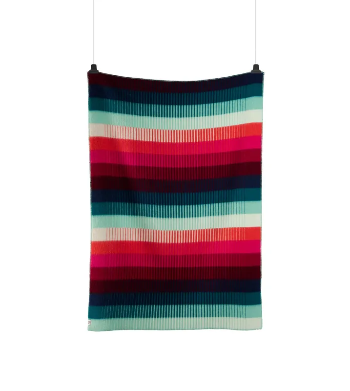 Åsmund gradient blanket 135x200 cm, Yellow-blue Best Seller