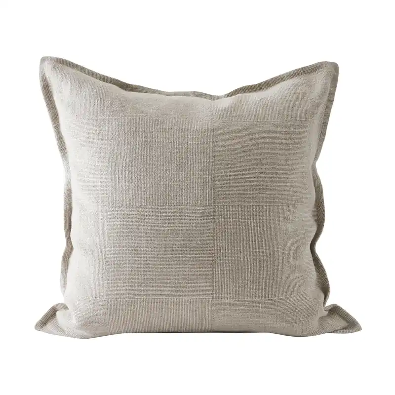 Worldwide Shipping Theo cushion cover 50x50 cm, Black