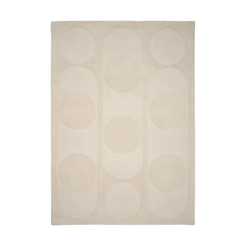 Wholesale Orb Alliance wool carpet, White. 140x200 cm