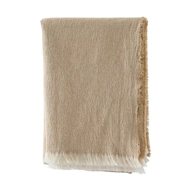 Florian throw 135x200 cm, Beige Cheap