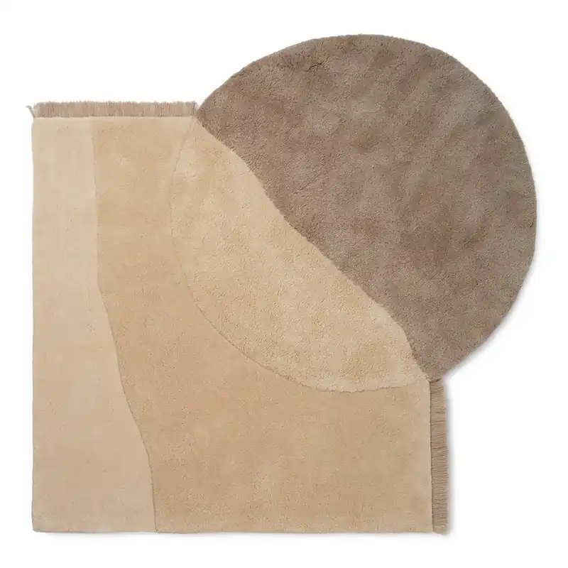 View rug 140x180 cm, Beige Fan Favorite