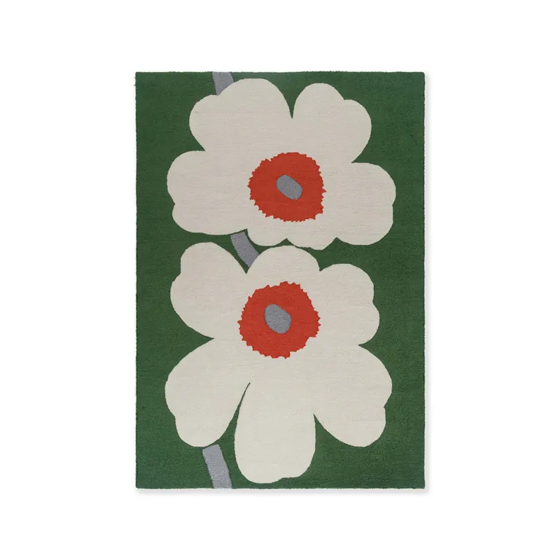 Exclusive Unikko 60th Anniversary tufted plastic rug, 140x200 cm