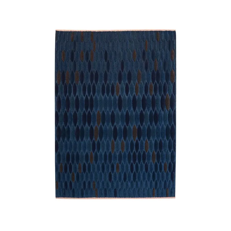 Direct From Factory Pond Flossa rug, Midnight, 170x240 cm