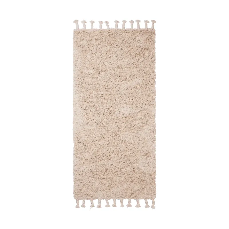 Amass long pile rug 70x140 cm, White Pepper Buy Today