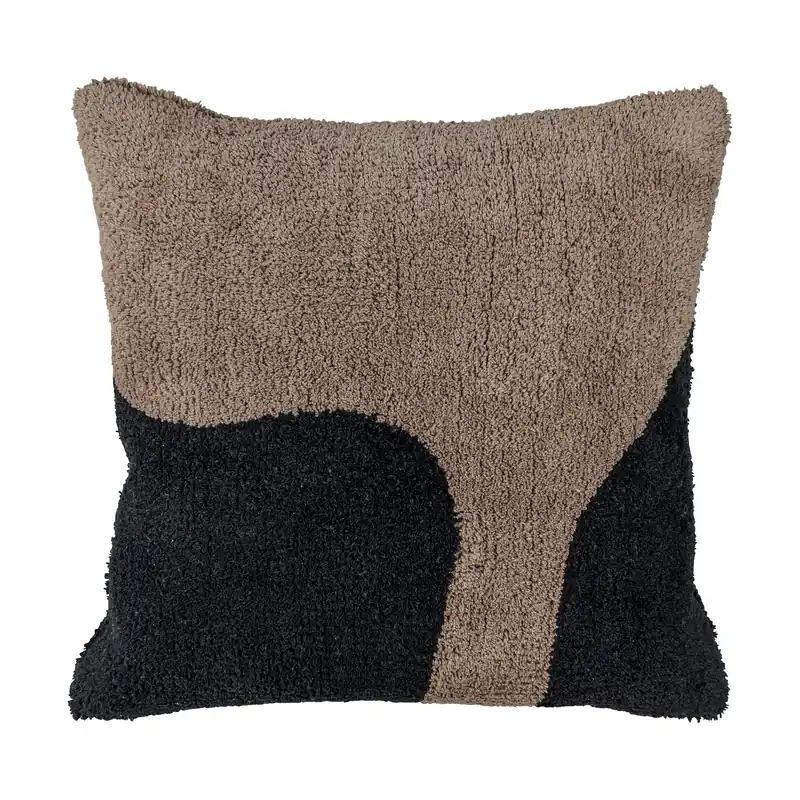 Figura tufted cushion cover 50x50 cm, Brown While Supplies Last