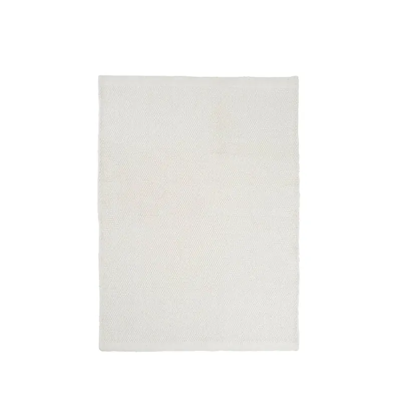 Handmade Asko rug, White, 250x350 cm