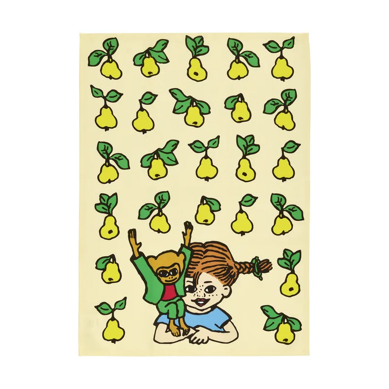 Get Yours Pippi kitchen towel 50x70 cm, The Way Home