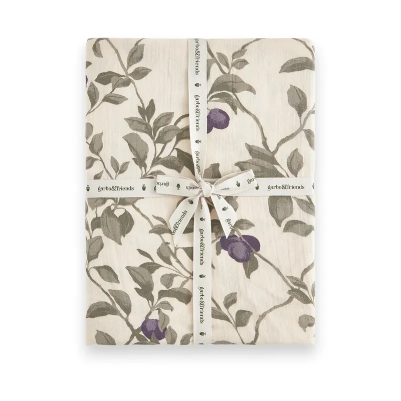 Plum Muslin fitted sheet, 140x200x30 cm Top Pick